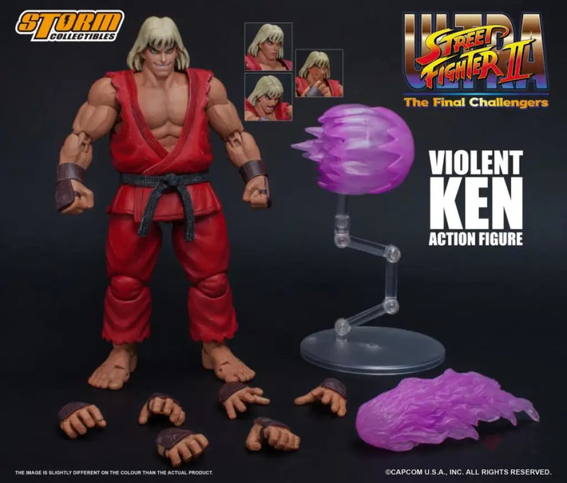 Storm Collectibles: Street Fighter II Violent Ken 1/12