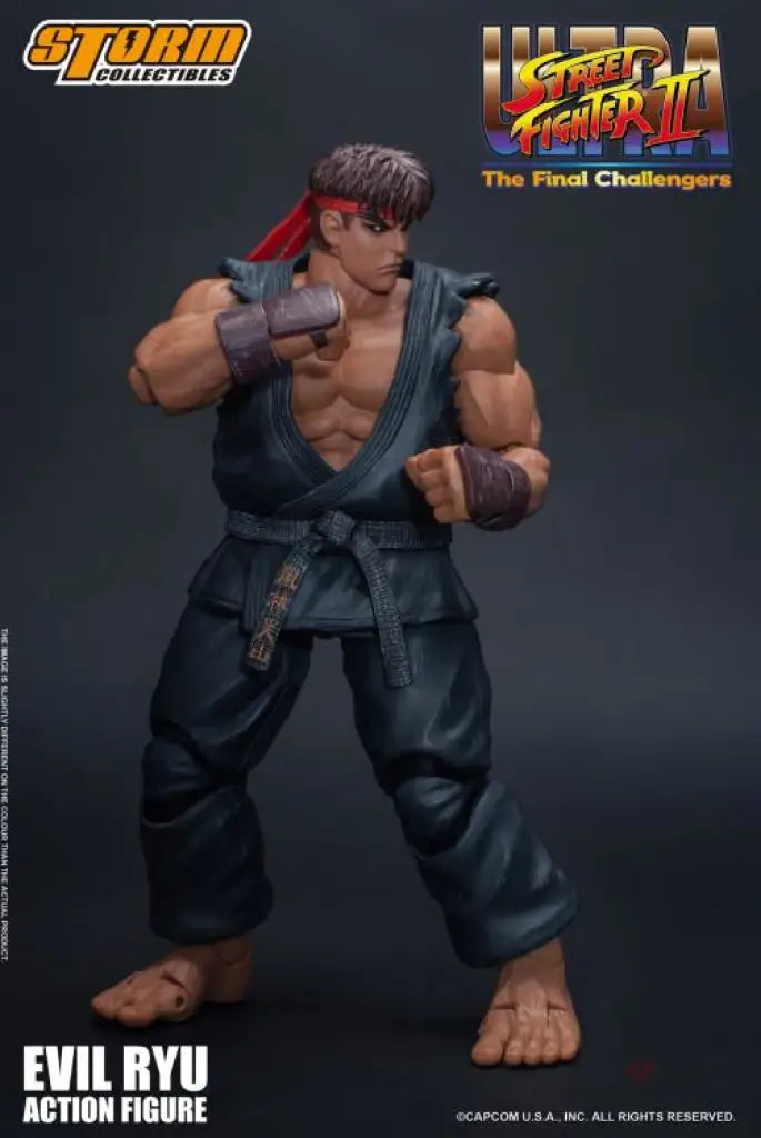 Storm Collectibles: Street Fighter II Violent Ryu 1/12 - GeekLoveph