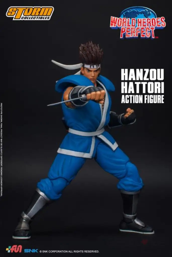 Storm Collectibles: World Heroes Perfect Hattori Hanzou 1/12 Scale Figure - GeekLoveph