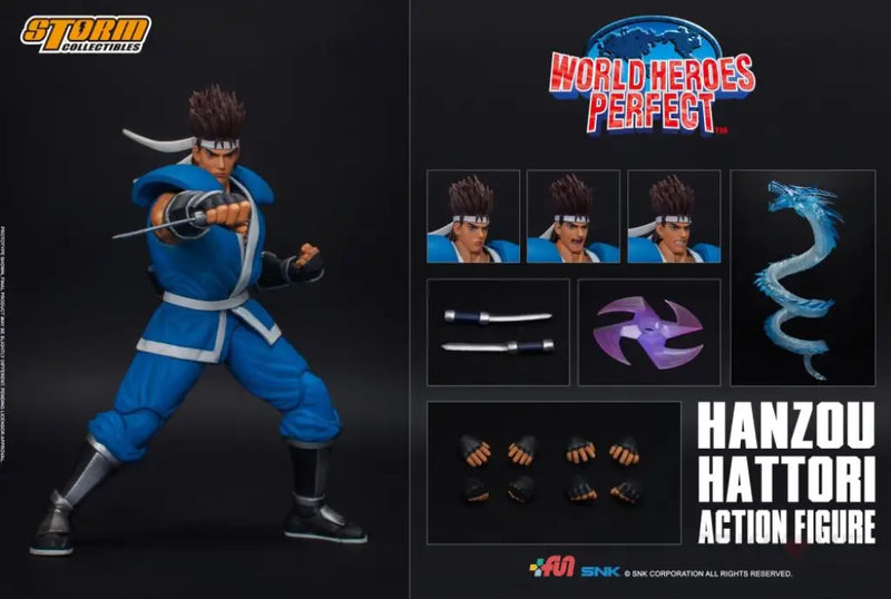 Storm Collectibles: World Heroes Perfect Hattori Hanzou 1/12 Scale Figure