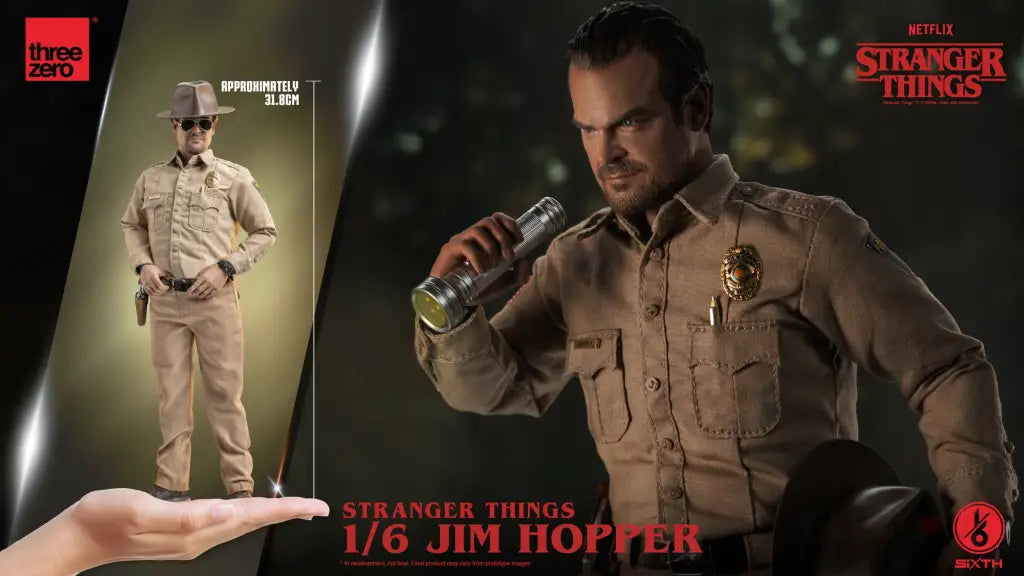 Stranger Things Jim Hopper Season 1 Pre Order Price Action Figure