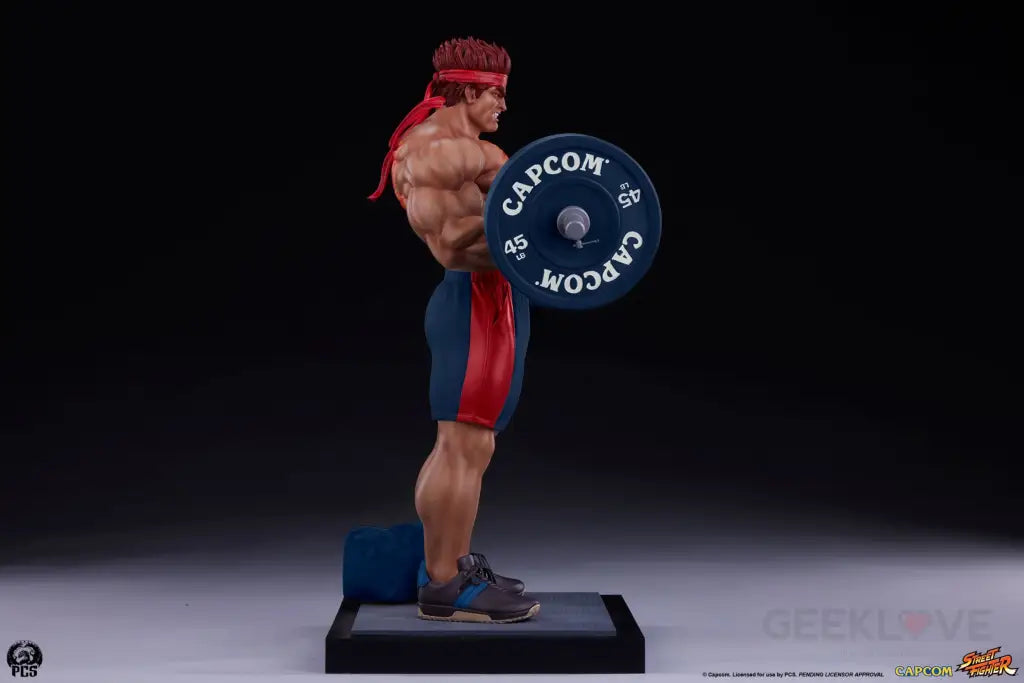 Street Fighter - Evil Ryu: Powerlifting 1:4 Premier Series Statue Scale Figure