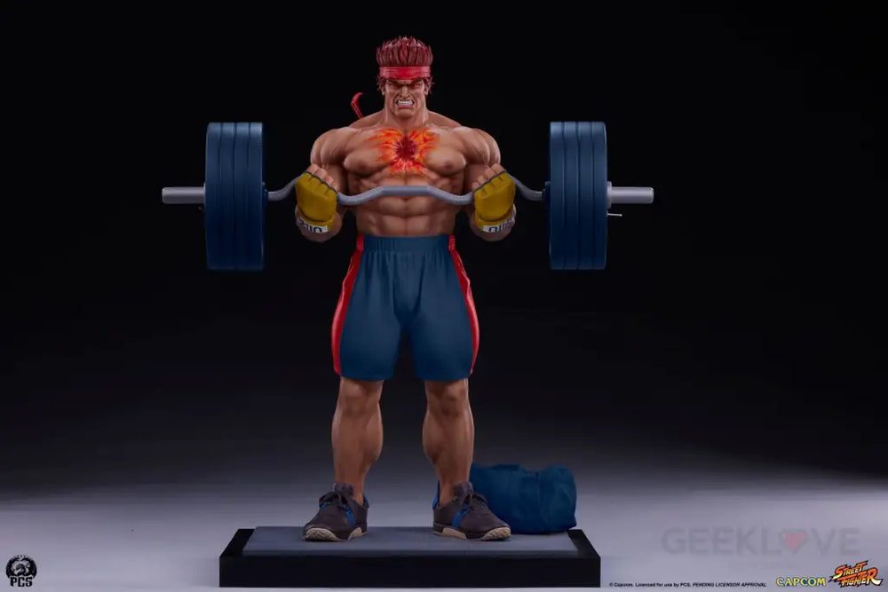 Street Fighter - Evil Ryu: Powerlifting 1:4 Premier Series Statue Scale Figure