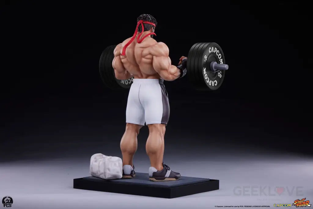 Street Fighter - Ryu Battle Edition: Powerlifting 1:4 Premier Series Statue Scale Figure