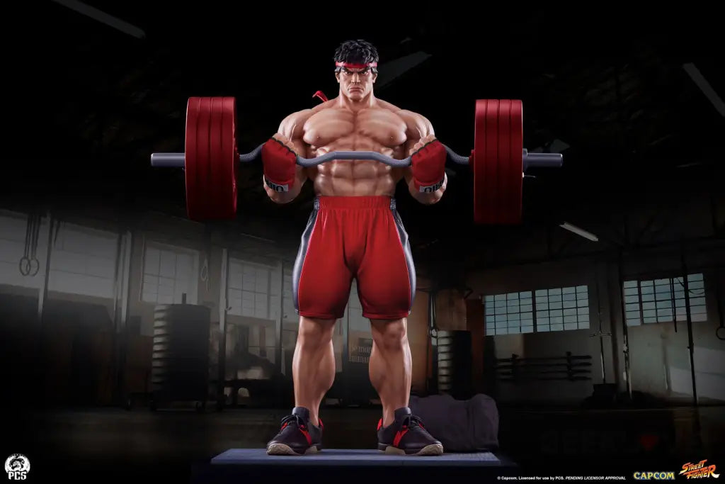 Street Fighter - Ryu: Powerlifting 1:4 Premier Series Statue Scale Figure