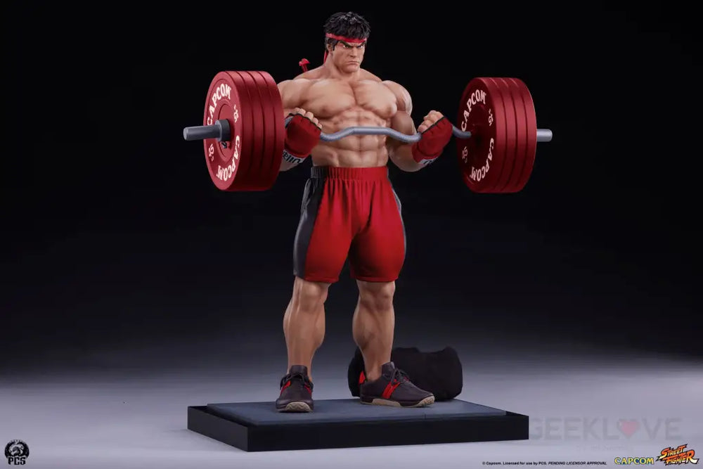 Street Fighter - Ryu: Powerlifting 1:4 Premier Series Statue Scale Figure