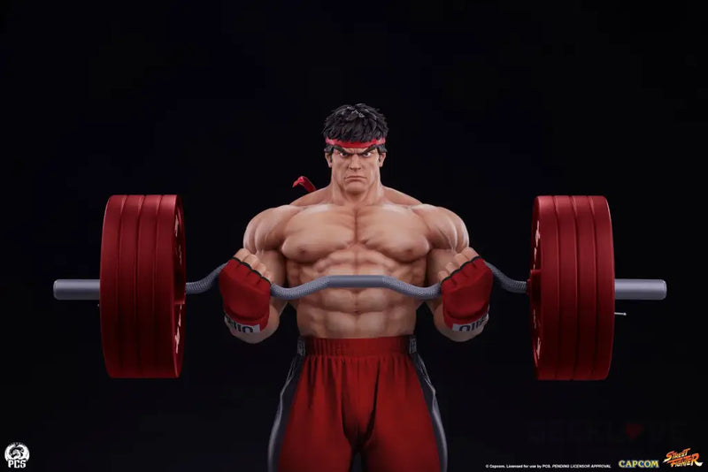 STREET FIGHTER - RYU: POWERLIFTING 1:4 PREMIER SERIES STATUE