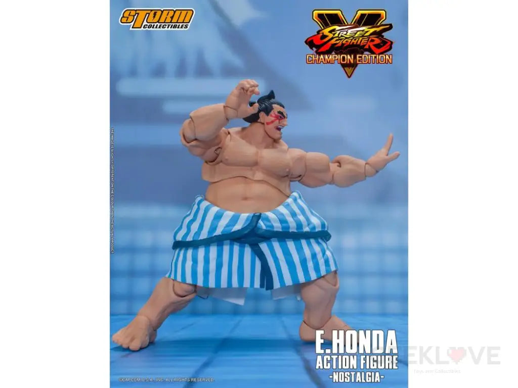 Street Fighter V E. Honda 1/12 Scale Figure - GeekLoveph