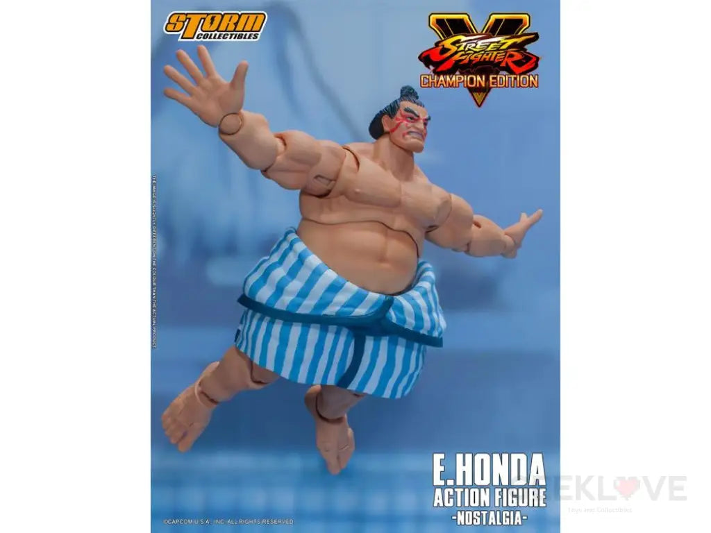 Street Fighter V E. Honda 1/12 Scale Figure - GeekLoveph