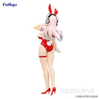 Super Sonico Bicute Bunnies Figure Red Color Ver. Prize