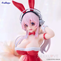 Super Sonico Bicute Bunnies Figure Red Color Ver. Prize