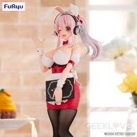 Super Sonico Bicute Bunnies Figure Waitress Ver. Prize