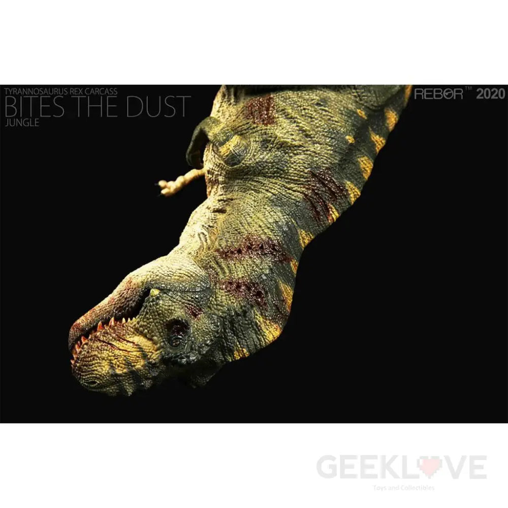 T-Rex Carcass "Bites the Dust" (Jungle Ver.) 1/35 Scale Replica - GeekLoveph