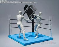 Tamashii Stage Act Ring (Neutral Corner) & Folding Chair Set For S.h.figuarts