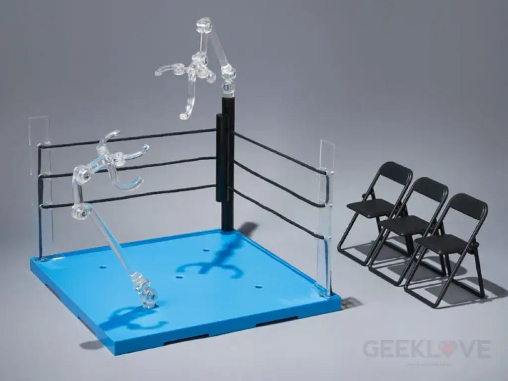 Tamashii Stage Act Ring (Neutral Corner) & Folding Chair Set For S.h.figuarts