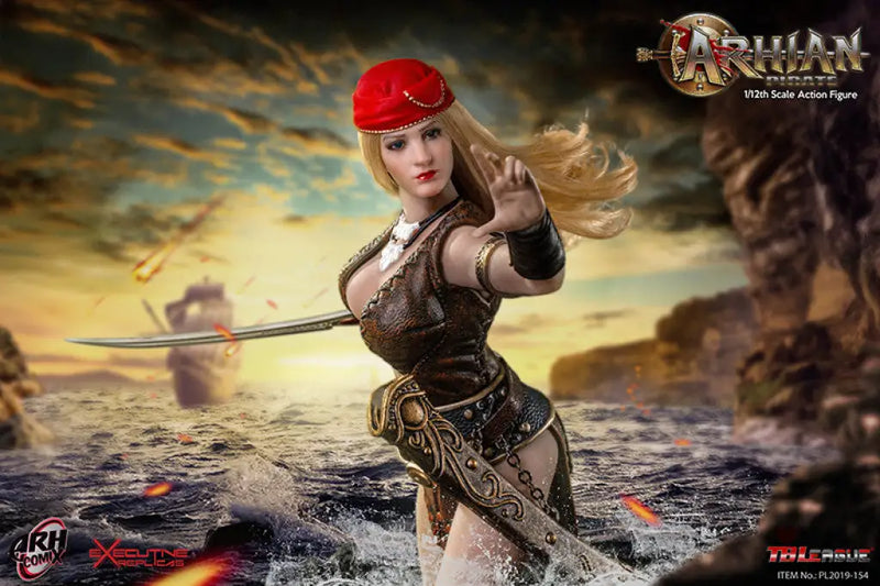 TBLeague: Arhian - Head Huntress Pirate 1/12 Scale