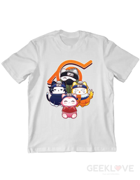 Team 7 Misfit Kitty Krew Premium Graphic Tee Xs / White Apparel