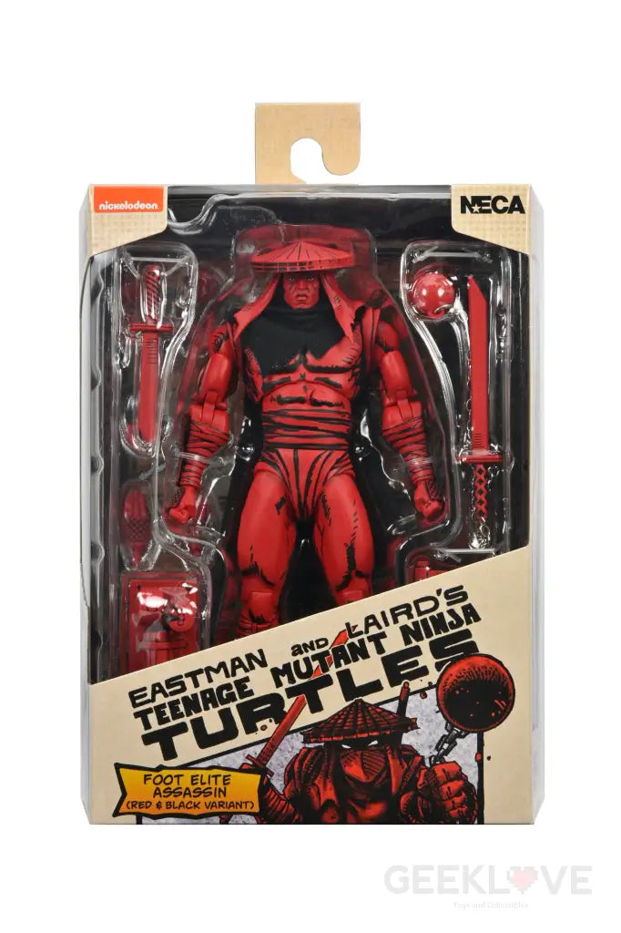 Teenage Mutant Ninja Turtle (Mirage Comics) Red and Black Foot Assassin Action Figure Action Figure