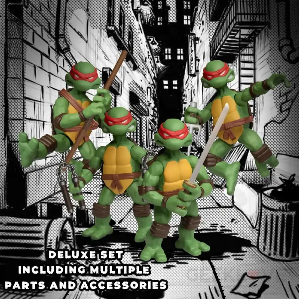 Teenage Mutant Ninja Turtles Deluxe Set Action Figure