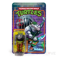 Teenage Mutant Ninja Turtles ReAction Figures Wave 1 Rocksteady - GeekLoveph