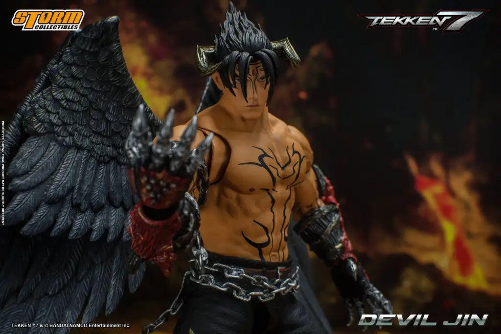 Tekken 7 Devil Jin 1/12 Scale Figure - GeekLoveph