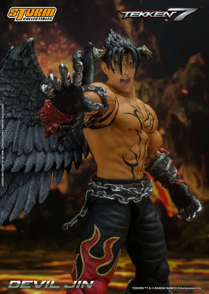 Tekken 7 Devil Jin 1/12 Scale Figure - GeekLoveph