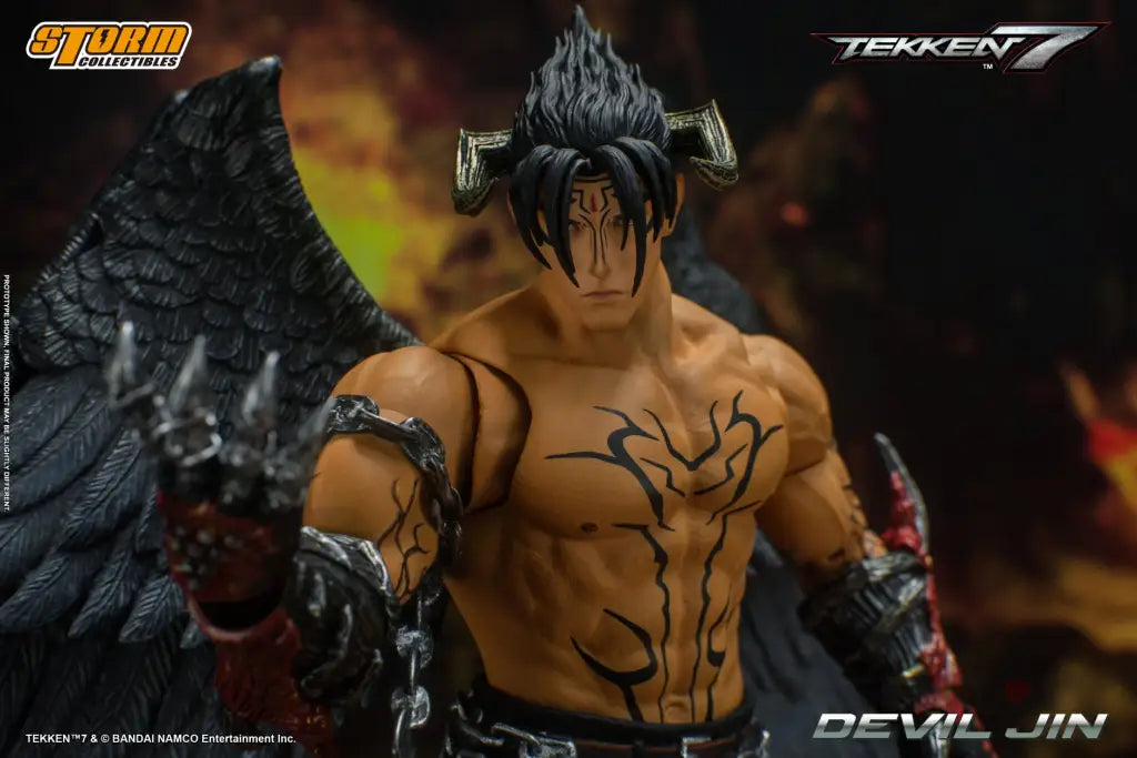 Tekken 7 Devil Jin 1/12 Scale Figure - GeekLoveph