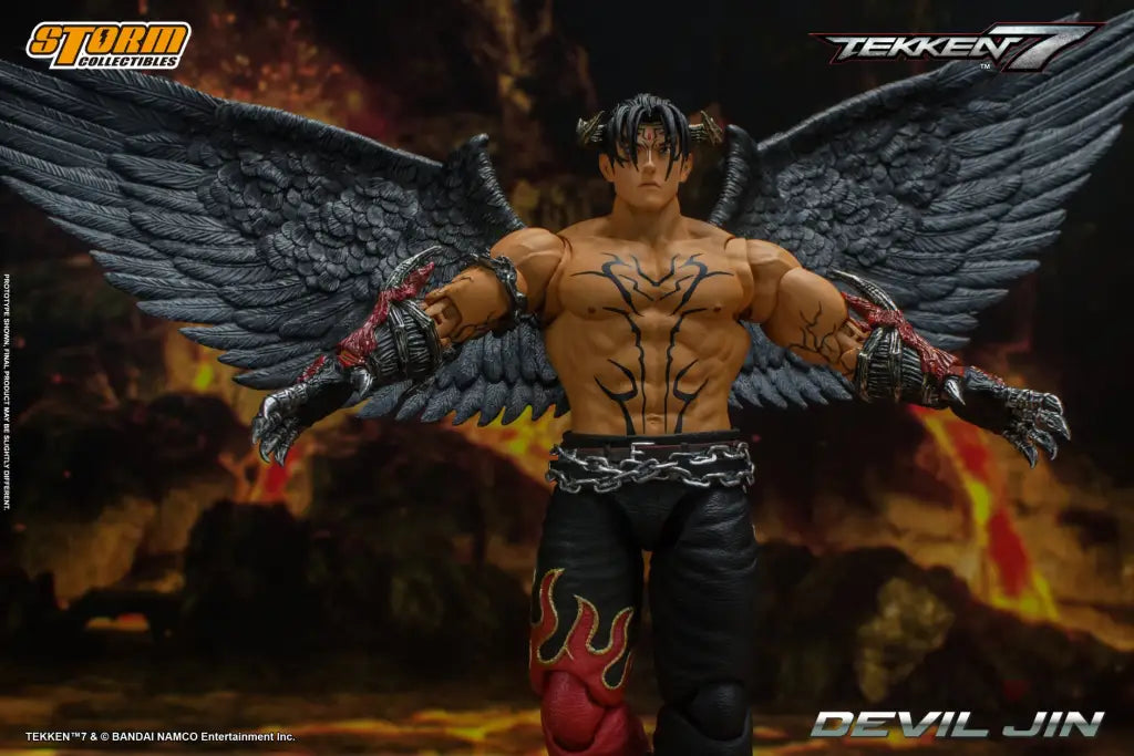 Tekken 7 Devil Jin 1/12 Scale Figure - GeekLoveph