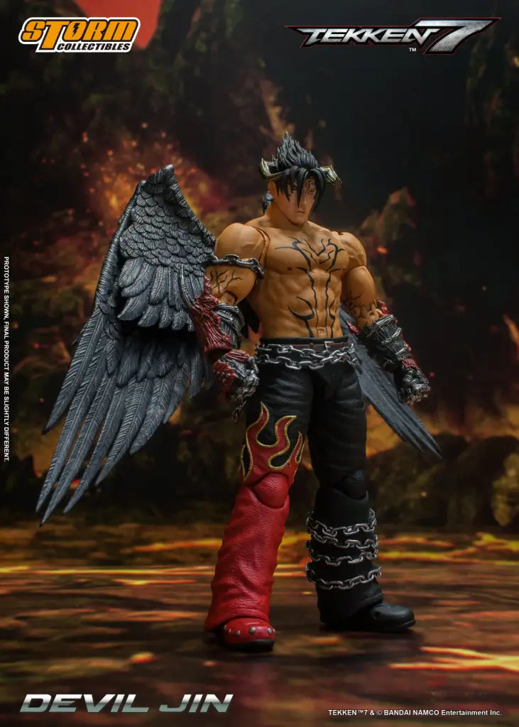 Tekken 7 Devil Jin 1/12 Scale Figure - GeekLoveph