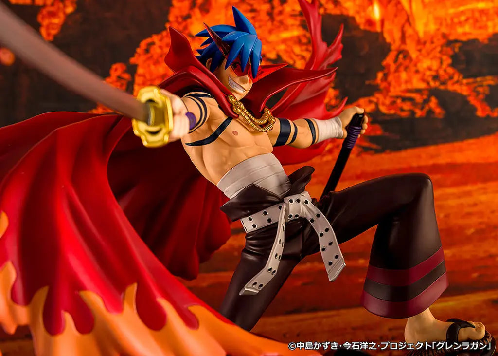 Tengen Toppa Gurren Lagann Kamina & Gurren Figure Scale Figure