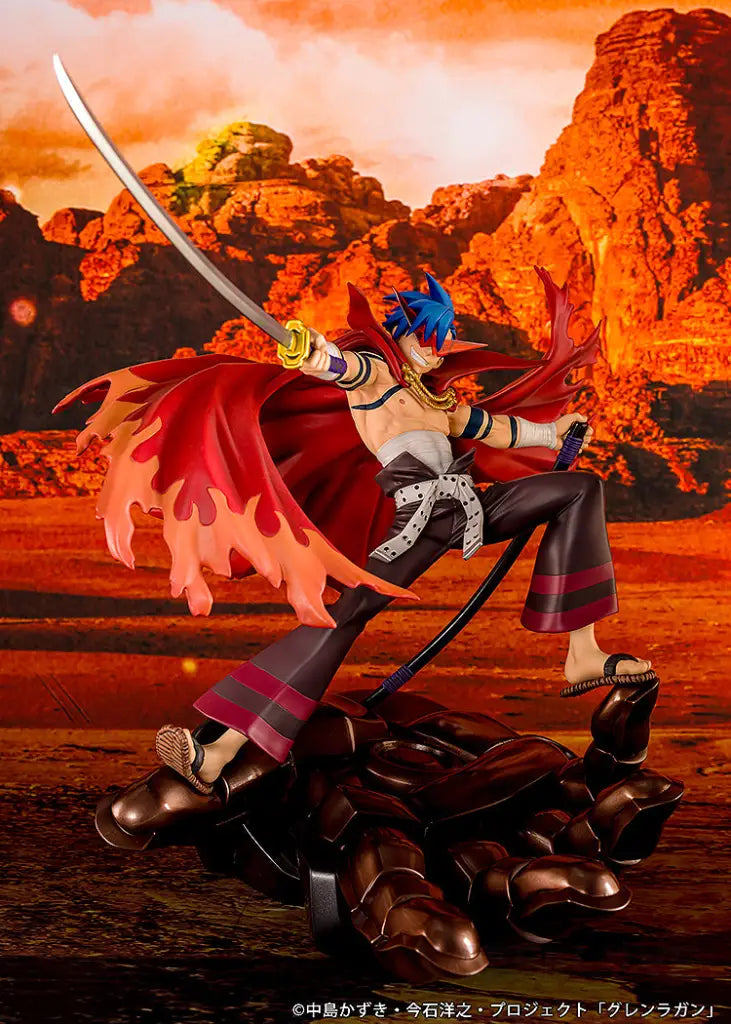 Tengen Toppa Gurren Lagann Kamina & Gurren Figure Scale Figure