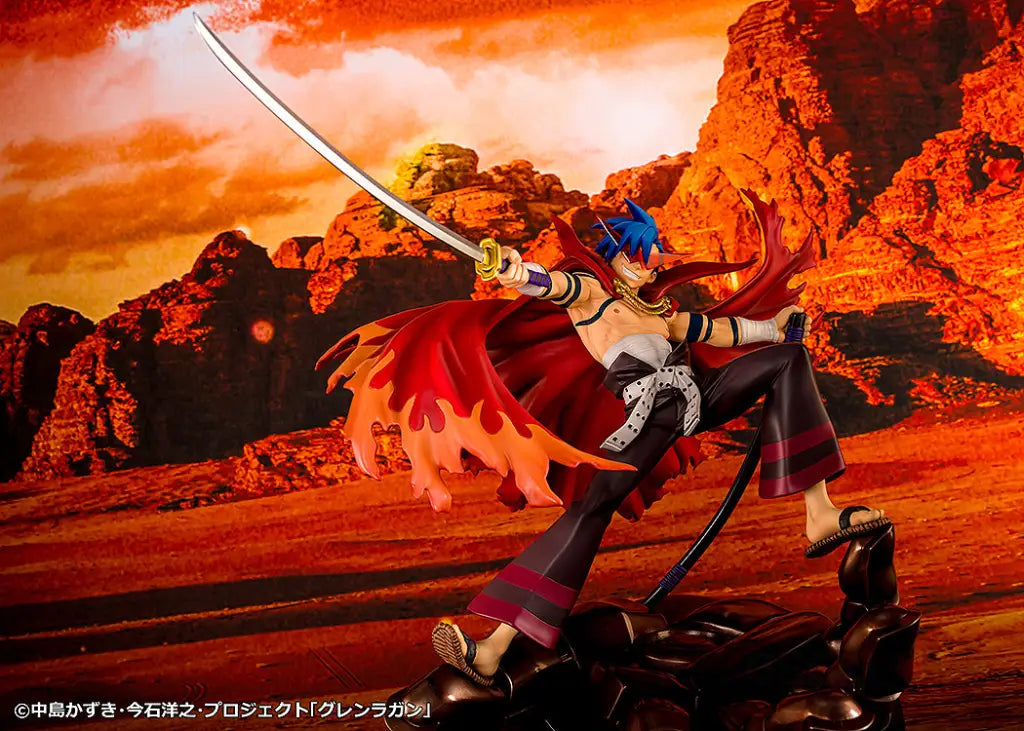 Tengen Toppa Gurren Lagann Kamina & Gurren Figure Scale Figure