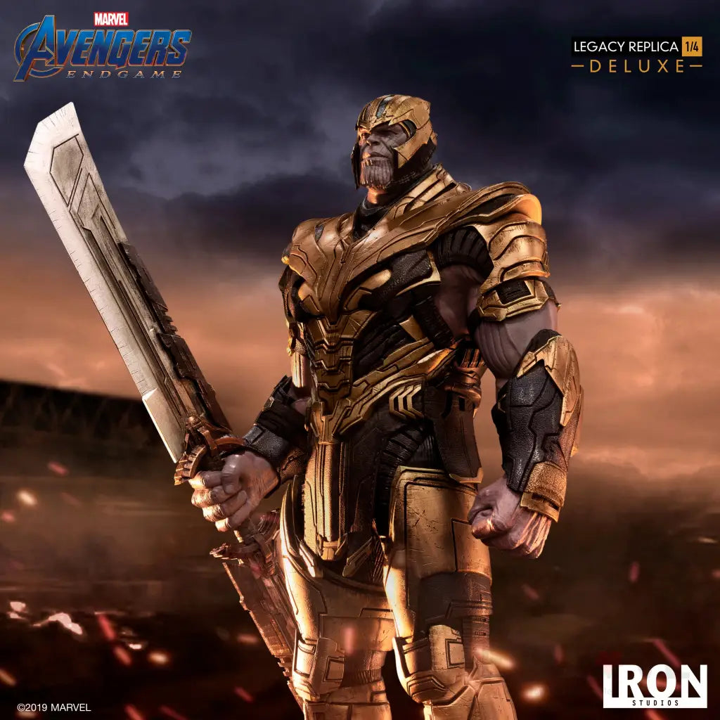Thanos Deluxe Legacy Replica 1/4 - Avengers: Endgame - GeekLoveph