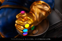 Thanos On Space Throne Fine Art Statue - GeekLoveph