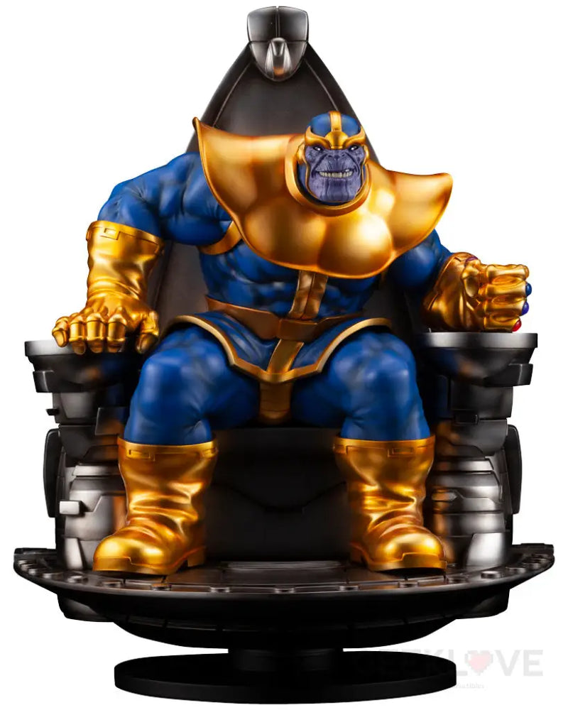 Thanos On Space Throne Fine Art Statue