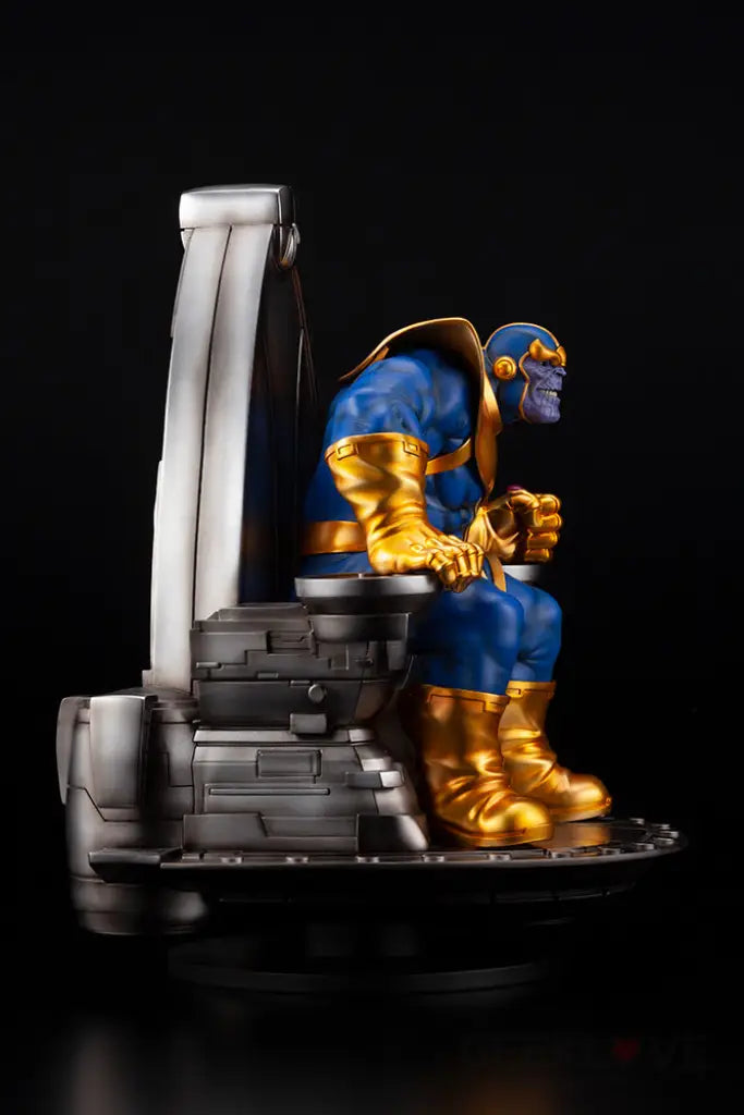 Thanos On Space Throne Fine Art Statue - GeekLoveph