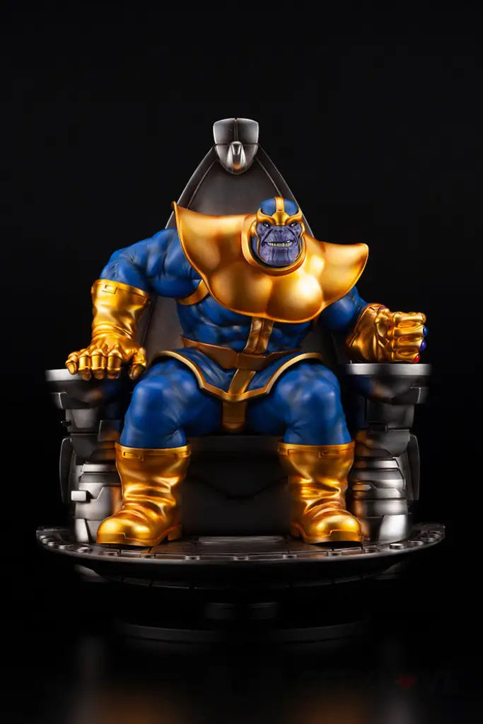Thanos On Space Throne Fine Art Statue - GeekLoveph