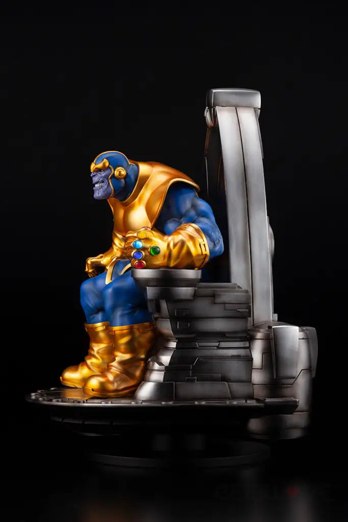 Thanos On Space Throne Fine Art Statue - GeekLoveph