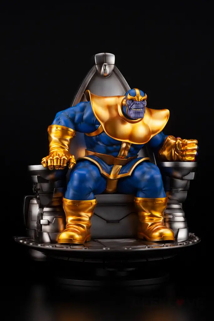 Thanos On Space Throne Fine Art Statue - GeekLoveph