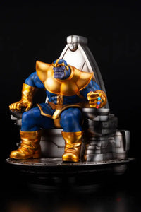 Thanos On Space Throne Fine Art Statue - GeekLoveph