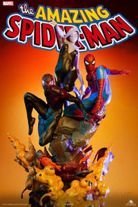 The Amazing Spider-Man Spider-Verse Trio 1/4 Scale Statue - GeekLoveph