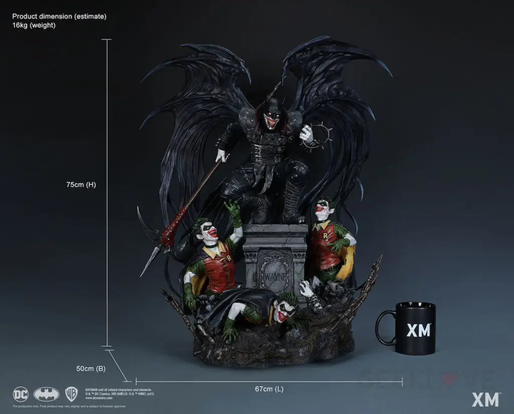 The Batman Who Laughs 1/4 Scale Statue - GeekLoveph