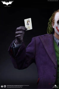 The Dark Knight Heath Ledger Joker 1/4 Scale Statue - GeekLoveph