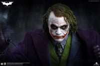The Dark Knight Heath Ledger Joker 1/4 Scale Statue - GeekLoveph