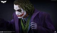 The Dark Knight Heath Ledger Joker 1/4 Scale Statue - GeekLoveph