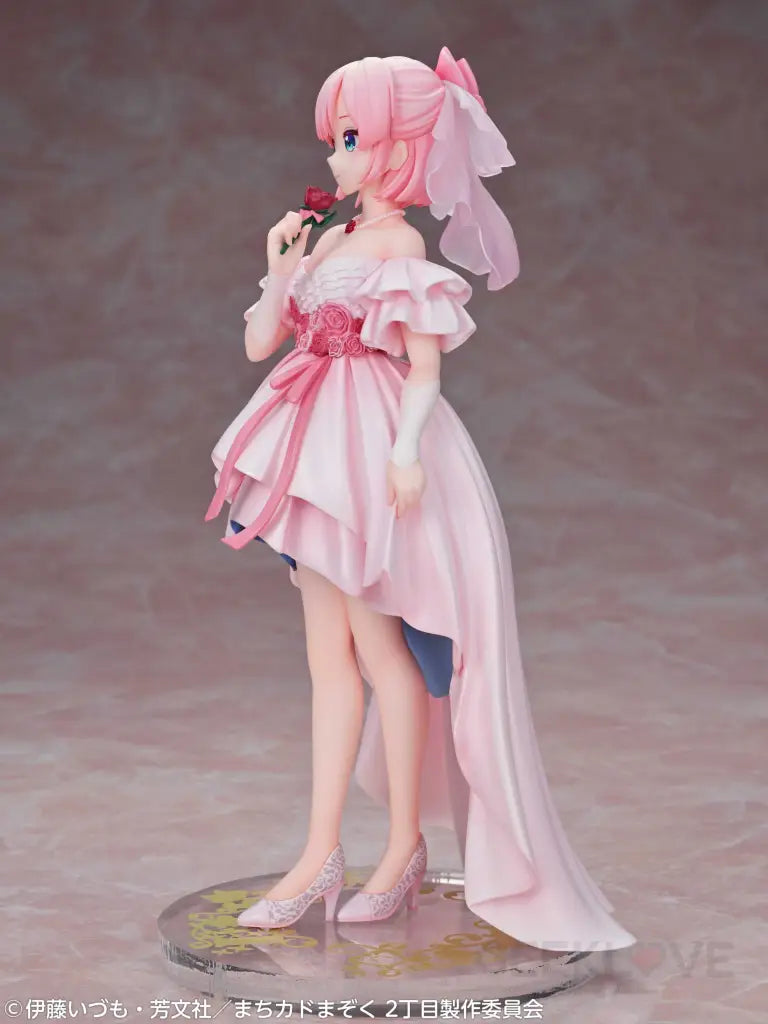 The Demon Girl Next Door 2: Momo Chiyoda Wedding Ver. Scale Figure