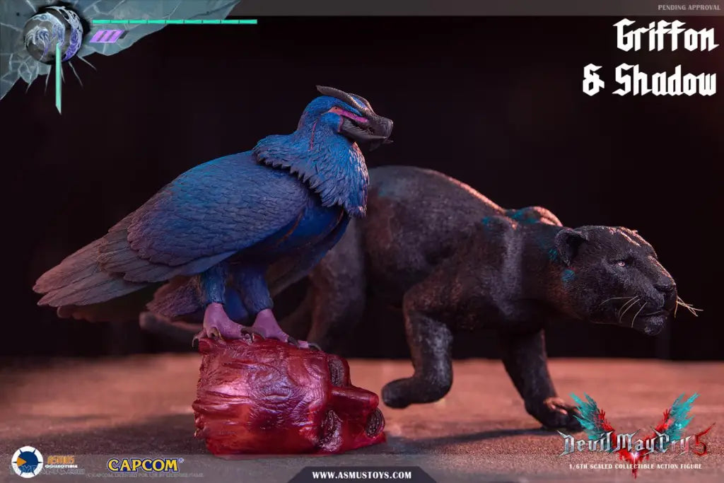 The Devil May Cry Series Shadow & Griffon Nightmare Combo Statue