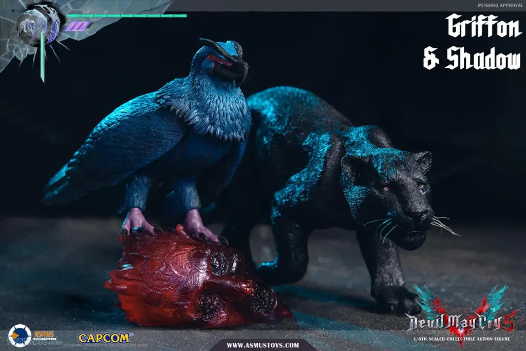 The Devil May Cry Series Shadow & Griffon Nightmare Combo Statue