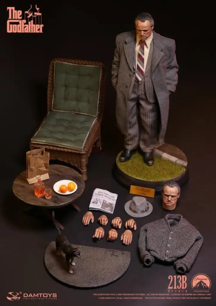 The Godfather Don Vito Corleone (Golden Years Ver.) 1/6 Scale Figure - GeekLoveph