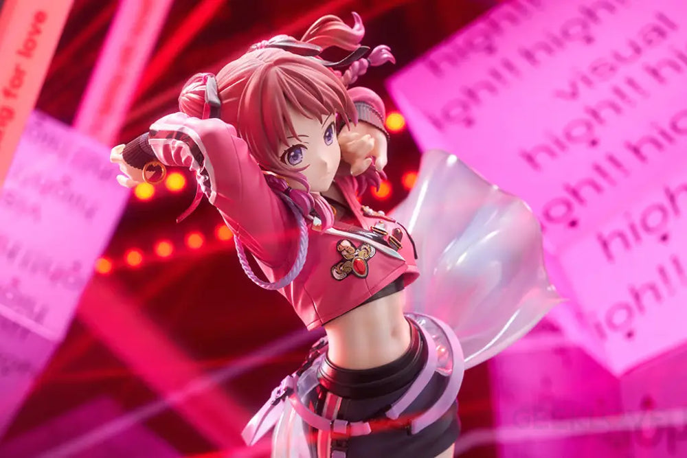 The Idolmaster Gakuen Saki Hanami (Fighting My Way) 1/7 Scale Figure Scale Figure